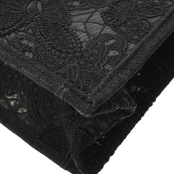 CHRISTIAN DIOR Book Tote Large Black Handbag Un - Picture 6 of 12